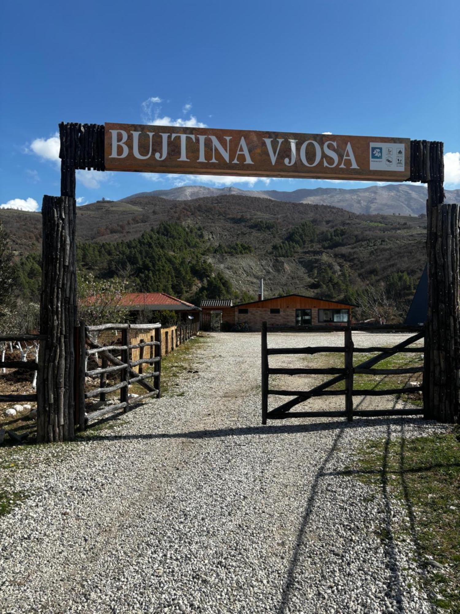 Bujtina Vjosa Hotell Memaliaj Eksteriør bilde